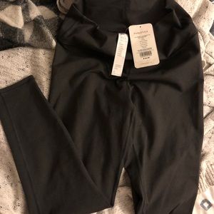 High waisted heatherknit